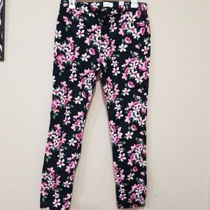 Childrens Place Floral Pants NWT